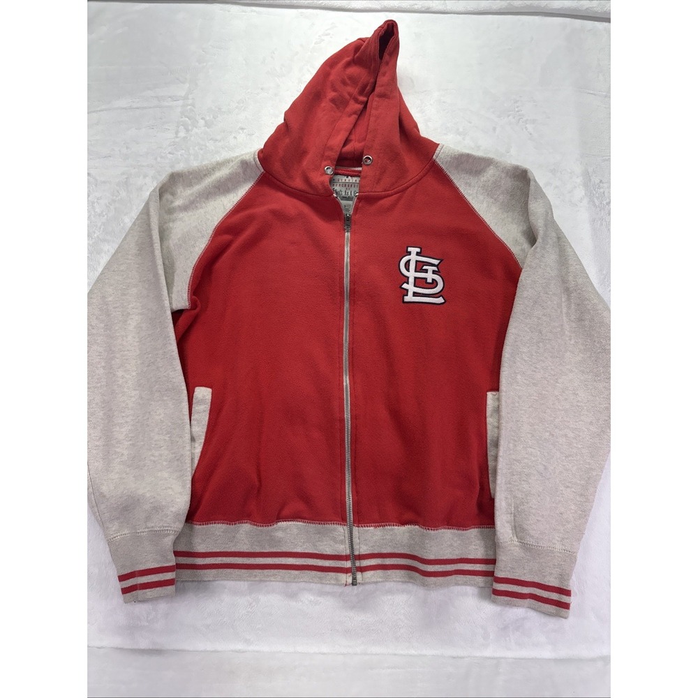 St. Louis Cardinals Hoodie Womens 3X Red MLB Baseball Soft As A Grape Sweater